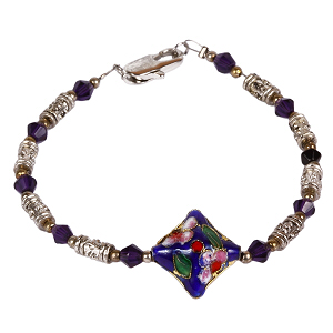 Armkette Cloisonne, Armband, 4929